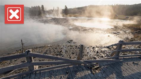 Yellowstone supervolcano isn’t erupting | verifythis.com