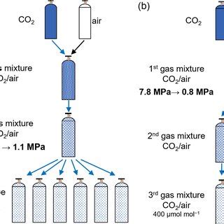 A Preparation Of Standard Mixtures With The Atmospheric Co Level