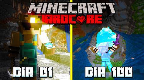 Eu Sobrevivi 100 Dias No Centro Da TERRA Minecraft 1 18 HARDCORE YouTube