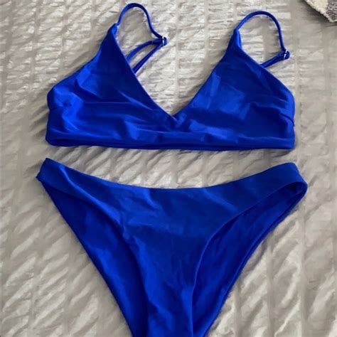 Swim Royal Blue Bikini Poshmark