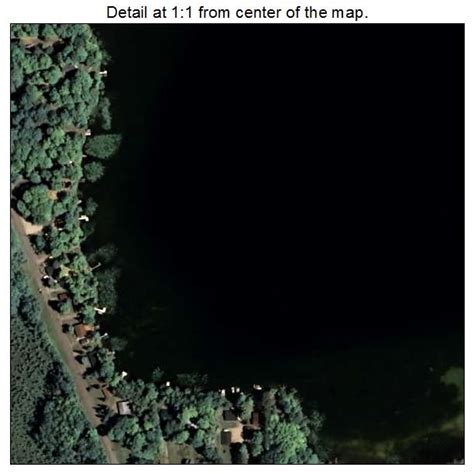 Aerial Photography Map of White Lake, WI Wisconsin