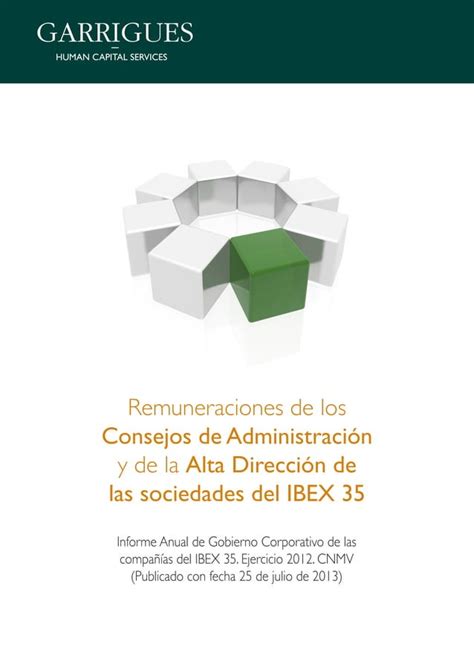 Garrigues Human Capital Services Remuneraciones De Los Consejos De