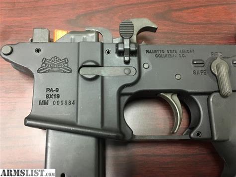 Armslist For Sale Psa Ar9 Complete 9mm Pistol Lower Palmetto State Armory