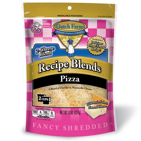 Recipe Blends Fancy Shredded Pizza Dutch Farms