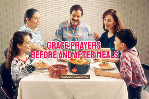 28 Catholic Grace Prayers Before And After Meals