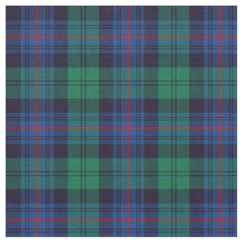 Clan Armstrong Scottish Tartan Plaid Fabric | Zazzle