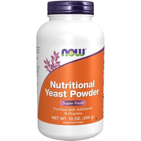 Now Nutritional Yeast Powder 10 Ounce