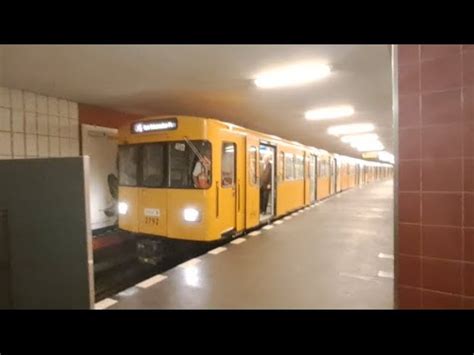 Berliner U Bahn U6 F Drehstromer F84 Am Alt Mariendorf Richtung Kurt