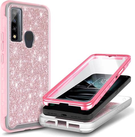 NZND Case For TCL 30 XE 5G With Built In Screen Protector Full Body