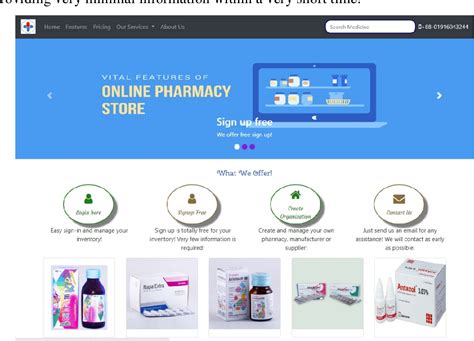 Figure From Online Inventory And Order Management System For Pharmacy