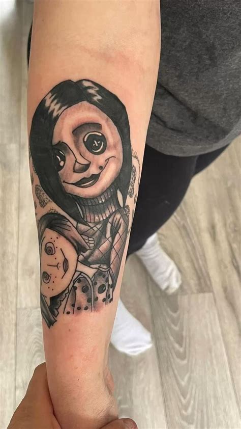 Coraline And Other Mother Tattoo Mother Tattoos Arm Tattoo Sleeve