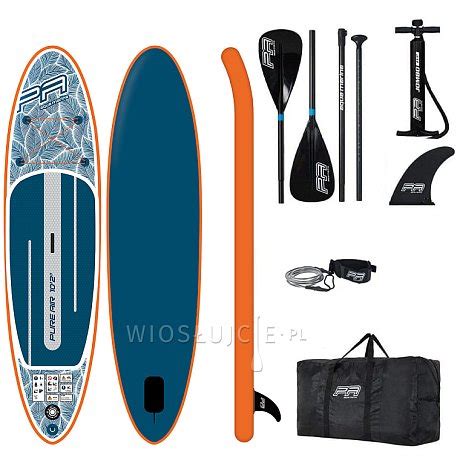 Deska SUP AQUA MARINA PURE AIR 10 10 SEMI COMBO Model 2024 Pompowany