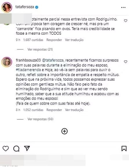 Thaís Fersoza admite mudanças no Bate Papo BBB após ser criticada por