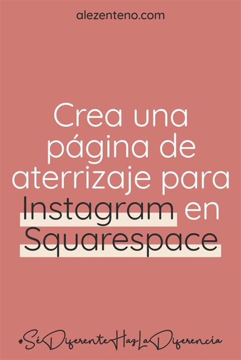 Pin en Diseño web en Squarespace