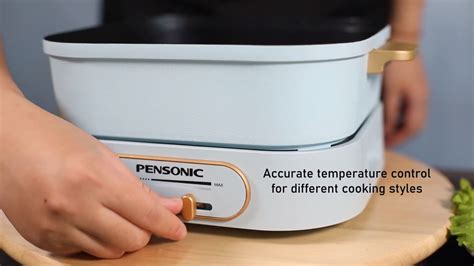 Pensonic Non Stick Multi Cooker L L L Pmc S Pmc Food Steamer Deep Fryer Hot Pot