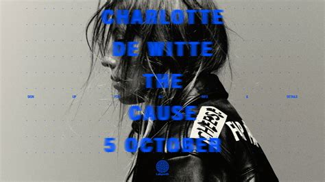 Charlotte de Witte at The Cause Courtyard - The Cause - dock road - 05