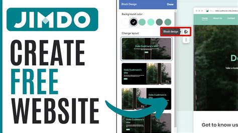 How To Create A FREE Website On Jimdo Full Tutorial YouTube