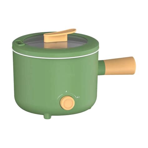 LKWLPD Electric Hot Pot Ramen Cooker Dual Power Mini Portable Multi Functional Lazy Pot For