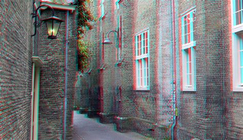 Barbarasteeg Delft D Anaglyph Stereo Red Cyan Flickr