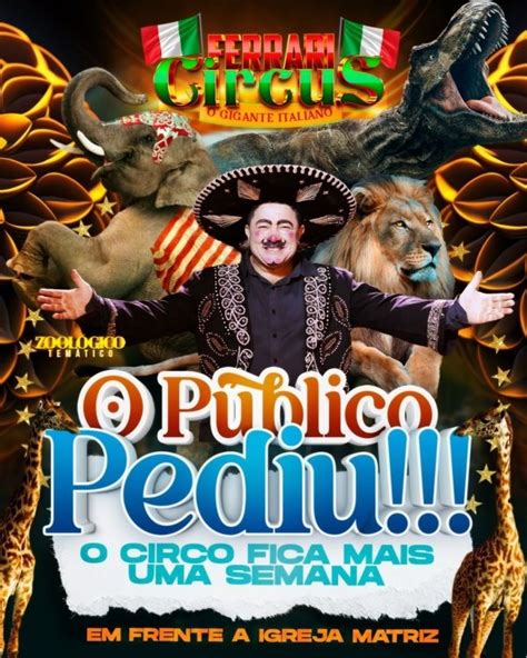 Ferrari Circus Imbituba Sexta Feira H Em Imbituba Sympla