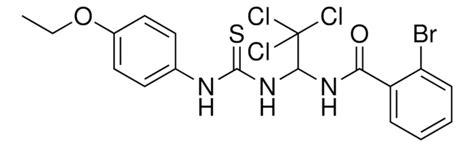 2 BROMO N 2 2 2 TRICHLORO 1 3 4 ETHOXY PHENYL THIOUREIDO ETHYL