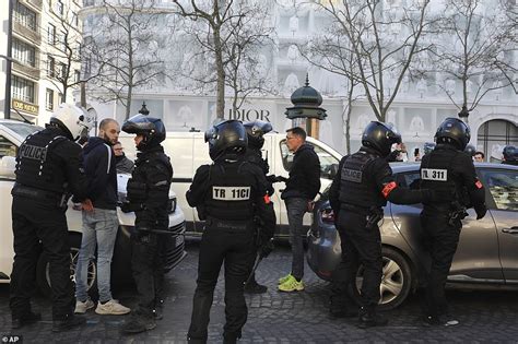 Riot Police Fire Tear Gas On Diners At Restaurants In Paris Covid