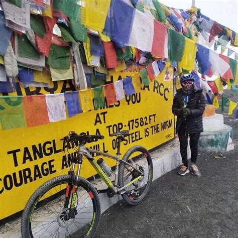 Preeti Maske Becomes The Fastest Woman To Cycle Solo From Leh To Manali