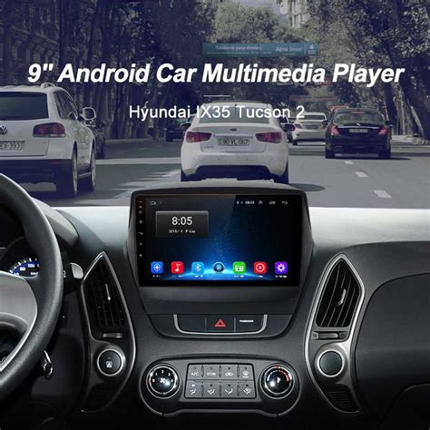 Radio GPS DVD Android Hyundai IX35 Tucson 9 HD Carplay Mirrorlink