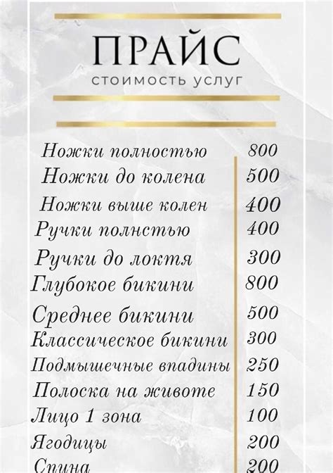 Депиляция воском "Body smoothness" | ВКонтакте