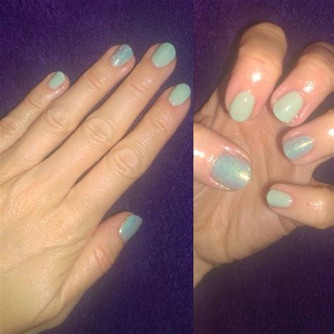 Cnd Shellac Mint Convertible With Lecente Mint Glitter Cnd Shellac Nail Colors Shellac