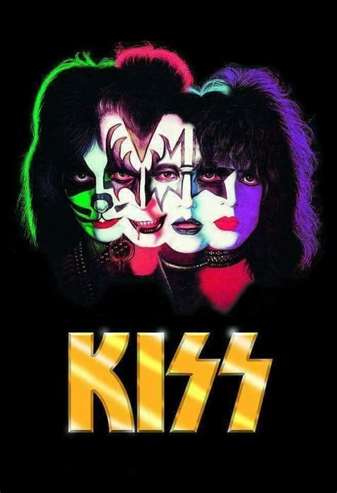 Pin By Chris Craven On Kiss Kiss Artwork Rock Band Posters Kiss Logo