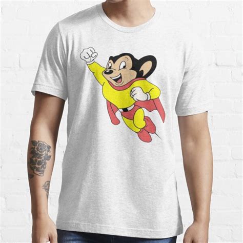 Mighty Mouse T Shirt For Sale By Americanpoison Redbubble Classic T Shirts Cartoons T