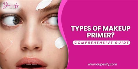 Types Of Makeup Primer Saubhaya Makeup