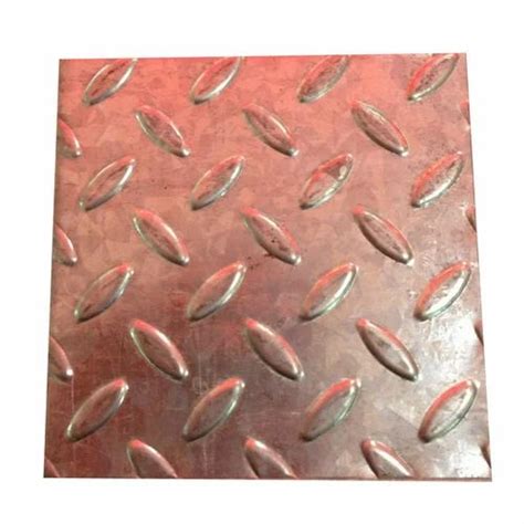Material Grade Fe Mild Steel Hot Rolled Chequered Plate At Kg In Navi Mumbai