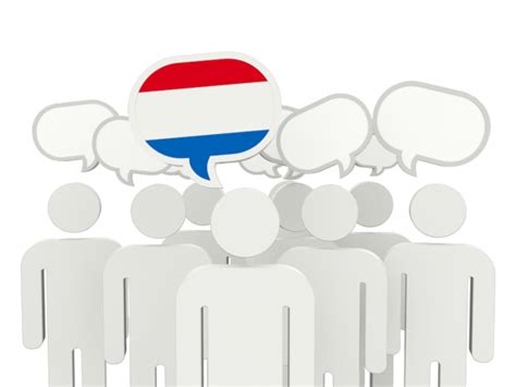 Speech Bubble Illustration Of Flag Of Netherlands