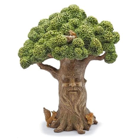 Wise Old Tree Magical Fairy Garden Tree Old Man Of The Etsy