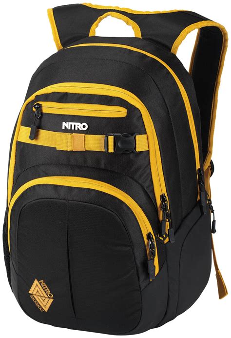 Nitro Rucksack Chase Golden Black Bag Tasche Snowboard leicht
