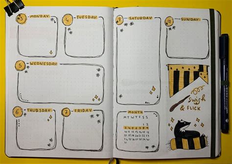 24 Harry Potter Bullet Journals Head Back To Hogwarts Artofit