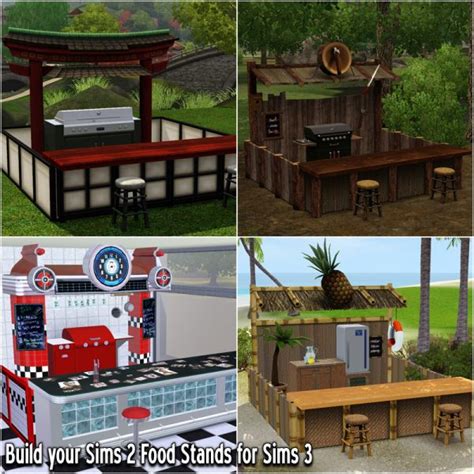 Food Stand Conversions By Sandy Liquid Sims