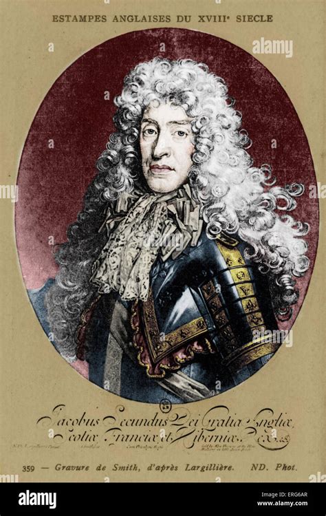 James Ii King Of England 1688 Stock Photo Alamy