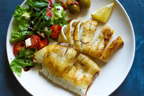 Жареный кальмар | cooklikemary.ru