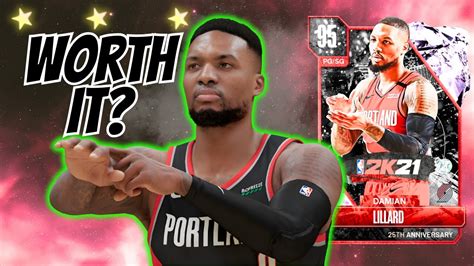 First Pink Diamond Damian Lillard Gameplay In Nba K Myteam All