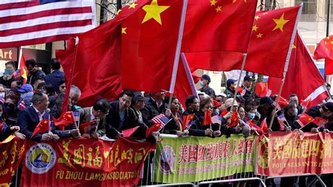 Demonstrators In New York Protest Tsai Ing Wen S U S Stopover YouTube