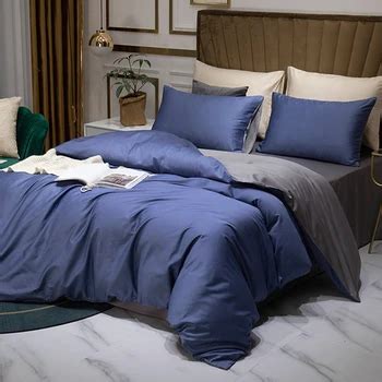 Draps De Lit En Coton Ensemble De Literie Comforter Bed Set Queen