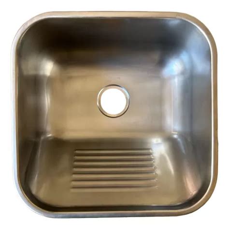 Tanque Aço Inox304 40x40 Encaixe sobrepor Acetinado fosco Frete grátis