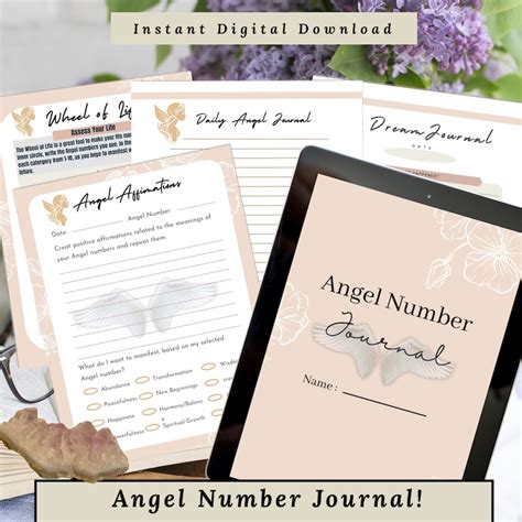 Divine Guidance: Angel Number Journal & Guide - Unlock Blessings Daily ... 