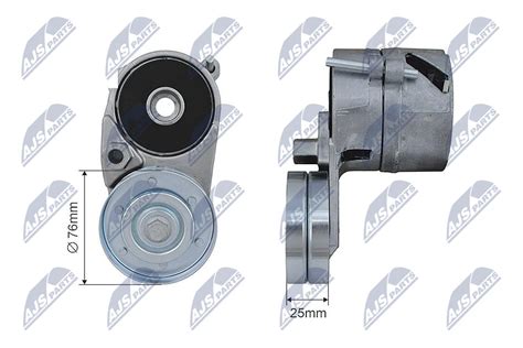 Tensioner Pulley V Ribbed Belt Rnk Vw Nty Ab