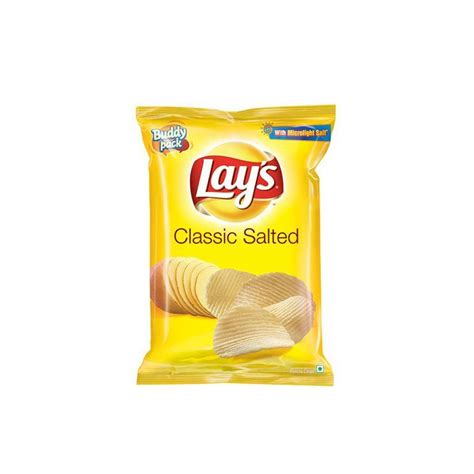 Lays Classic Salted Chips Rs Pack Of Buy Lays Classic Salted