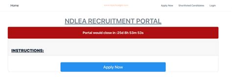 Ndlea Recruitment 2023 Submit Your Application Today