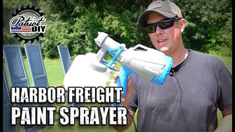 Avanti HVLP Paint Sprayer From Harbor Freight YouTube